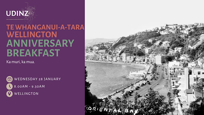 Regional Anniversary Breakfast: Te Whanganui-a-Tara logo